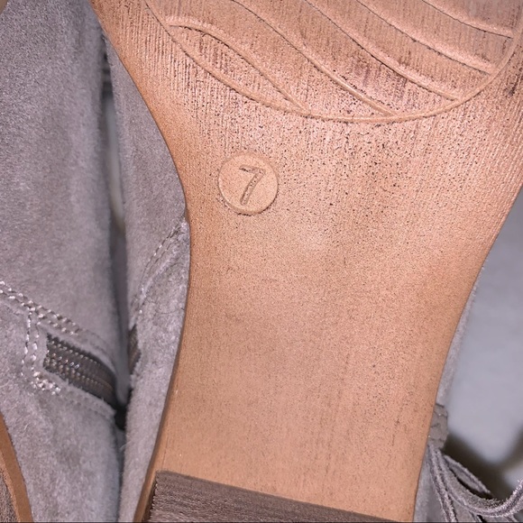 Franco Fortini “Ella” Ankle Booties in Griege - Picture 10 of 10